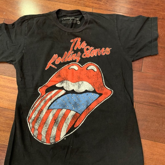 Unisex Cotton Rolling Stones T-Shirt Medium - Picture 1 of 3